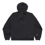 Худи Balenciaga Wide Fit Hoodie 'Faded Black/White' 2