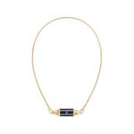 Колье Baby Locket с рубином 1