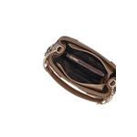 Сумка Latte Luxe Top Handle Bag S - Темно-коричневый 4