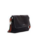 Сумка через плечо Web Strap Flap Messenger GG Canvas Medium 1