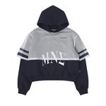 Худи MAINS Mesh Layer Hoodie 'Blue/White' 1