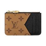 Кошельки Louis Vuitton Romy Card Holder 'Черная монограмма с тиснением Empreinte из телячьей кожи' 1