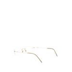 Spirit diamond-embellished rectangle-frame glasses 4