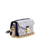 Сумка на плечо Pochette Metis Monoglam Jacquard Canvas East West 1