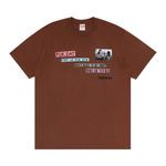 Футболки Supreme Joie De Vivre Tee 'Brown' 1