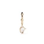 Серьга-кафф Sea of Beauty из желтого золота с бриллиантом и топазом 1