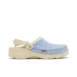 Сабо Levi's x Crocs Classic All-Terrain Clog 'Sashiko - Bone Blue' 1