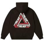 Худи Palace Tri-Line Hood 'Черный' 2