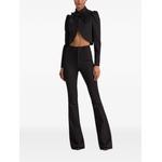 Ilaria bow-detail cropped jacket 2