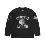 Футболки с длинным рукавом Corteiz Gridiron Long-Sleeve 'Black' 1