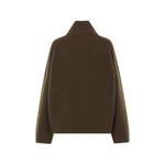 ribbed V-neck sweater 2