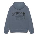 Топы Stussy Modern Age Zip Hoodie Pigment Dyed 'Navy' 2