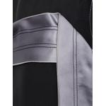 contrast-trim sleeveless midi dress 5