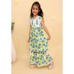 The Mom Store Emeraluxe Детский анаркали курта шарара сет - Мульти 2
