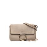 2016 Small Suede and Calfskin Faye crossbody bag 1