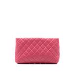 2012 Quilted Lambskin Kiss Lock clutch bag 1