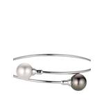 Tahitian and South Sea pearl bangle bracelet 2