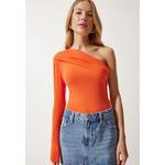 Блуза с одним плечом One Shoulder Blouse 4