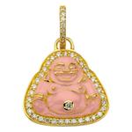 Подвеска Happy Buddha из желтого золота 1
