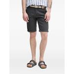 belted rolled-cuff shorts 1