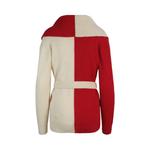 Свитера Gucci Chunky Wool Belted Sweater 'Белый/Красный' 2