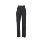 striped straight-leg trousers 1