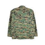 Однобортный пиджак Army с камуфляжным принтом 2