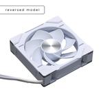 Phanteks D30 120мм PWM Reversed D-RGB обратный вентилятор - White белый (Single Pack одиночный) 3
