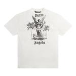 Футболки Palm Angels University Tee 'White/Black' 1