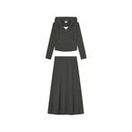 hooded two-piece skirt set 1