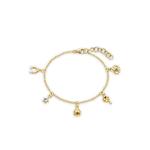 Браслет My Lucky Charm из желтого золота с камнями 1