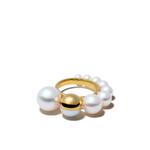 Кольцо M/G TASAKI Shell из желтого золота с жемчугом 1