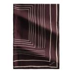 geometric stripe-print square scarf 2