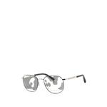 geometric-frame glasses 2