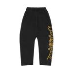 Брюки Corteiz Superior Royale Open Hem Pant 'Black/Yellow' 2
