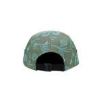 Кепки Supreme Floral Jacquard Camp Cap 'Green' 4