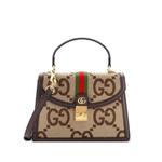Сумка через плечо Ophidia Flap Top Handle Bag Jumbo GG Canvas Small 1