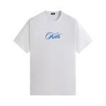 Футболки Kith Cursive Logo Tee 'White' 1