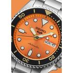 Автоматические часы Seiko 5 Sports SKX Series «Midi» Orange 38 мм SRPK35K1 5