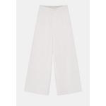 Trendyol Studio Белые брюки с широкими штанинами и подкладкой Twoss26Pl123 5
