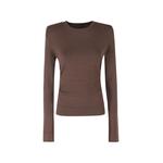 ruched slim-fit sweater 1