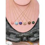 Колье Mariner из желтого золота с бриллиантами и лазуритом 2