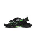 Сандалии Balenciaga Track Sandal 'Black Fluo Green' 3