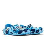 Клоги BAPE x Crocs Classic Clog 'ABC Камуфляж - Синий' 8