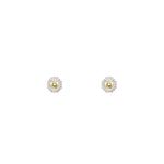 Серьги-гвоздики I'm 120V Exquisito - канареечно-желтый 1