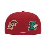 Кепки Supreme Mascots S Logo New Era 'Dark Red' 2