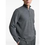 quarter-zip knitted sweater 2