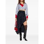Полосатая юбка Cassandra асимметричного кроя 2
