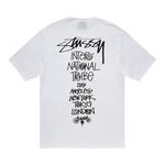 Футболка Stussy Tribe Stack Tee 'Белый' 2