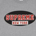 Футболки Supreme New York Tee 'Heather Grey' 2